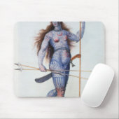 Pictish Frau Mousepad (Mit Mouse)