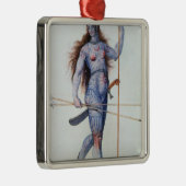 Pictish Frau Silbernes Ornament (Rechts)