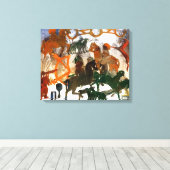 Pictish Heritage Leinwanddruck (Insitu (Holzboden))