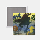 Pictish Horsemen Magnet (Vorderseite/Rückseite)