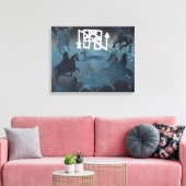 Pictish Hunting Scene I 1995 Leinwanddruck (Insitu (Wohnzimmer))