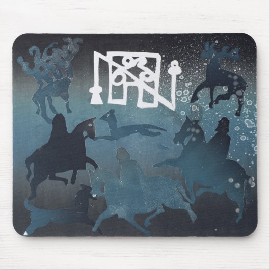 Pictish Jagd-Szene I 1995 Mousepad (Vorne)