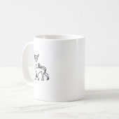 Pictish Katze Kaffeetasse (Vorderseite Links)