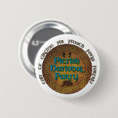 Pictish nationales Party Button (Vorne & Hinten)