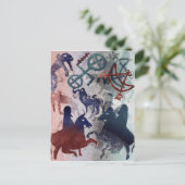 Pictish Reiter 1996 Postkarte (Stehend Vorderseite)