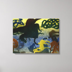 Pictish Reiter Leinwanddruck