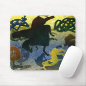 Pictish Reiter Mousepad (Mit Mouse)