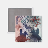 Pictish Riders 1996 Magnet (Vorderseite/Rückseite)