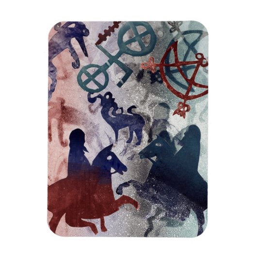 Pictish Riders 1996 Magnet (Vertikal)