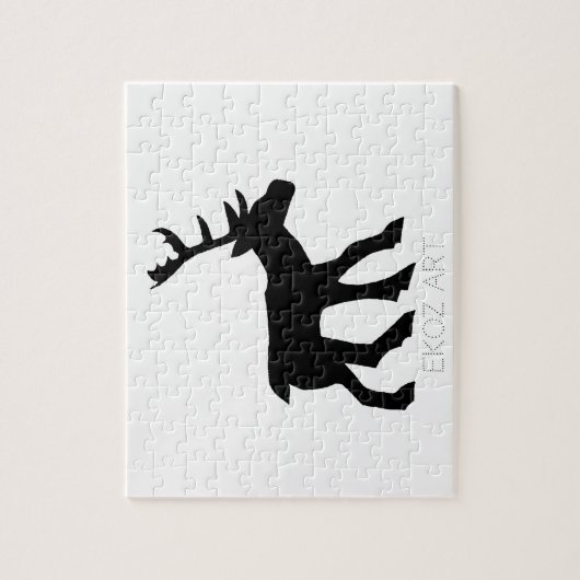 Pictish Stag Cutout Puzzle (Vertikal)