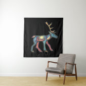 Pictish Stag Sun Wandteppich (Beispiel)