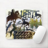 Pictish Symbole und Schnüren Mousepad (Mit Mouse)