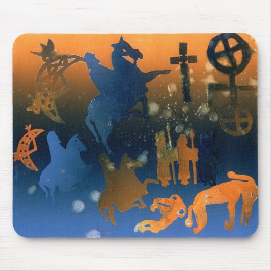 Pictish Zeremonie Mousepad (Vorne)