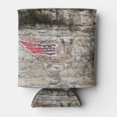 Pictograph Piasa Bird Foto Dosenkühler (Vorderseite)