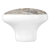 Pictograph Piasa Bird Foto Keramikknauf (Seitenansicht)