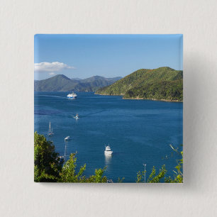 Picton Harbour, Marlborough Sounds, Süd Button