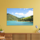 Picton, Neuseeland. Das Tor zwischen Nord Leinwanddruck (Insitu (Wohnzimmer))