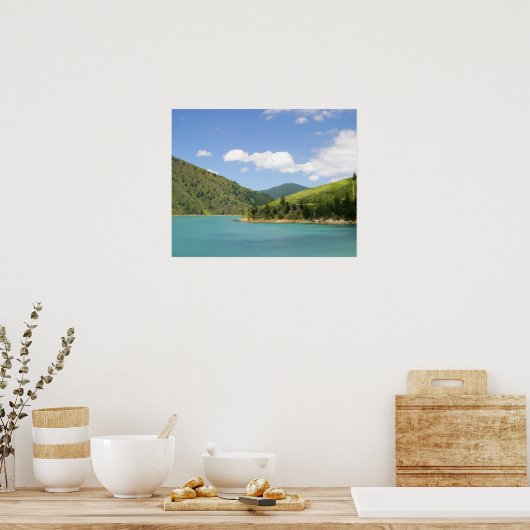 Picton, Neuseeland. Das Tor zwischen Nord Poster (Küche)