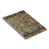 Pictorial Map of Cambridge, England Notizblock (Rechte Seite)