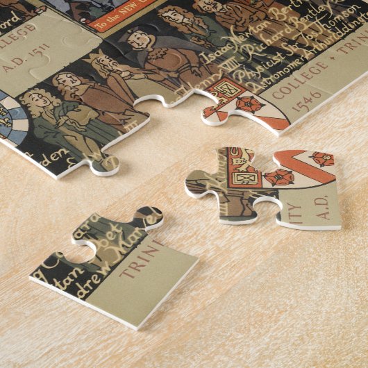 Pictorial Map of Cambridge, England Puzzle (Seite)