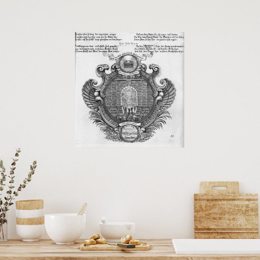 Pictorial representation poster (Küche)