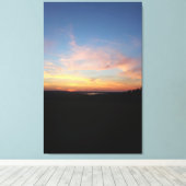 Pictou im Horizont Leinwanddruck (Insitu (Holzboden))