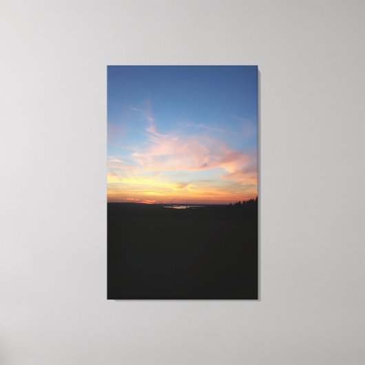 Pictou im Horizont Leinwanddruck (Vorderseite)