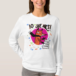 Picture Book Summit 10-PINK Long Sleeve T - Shirt