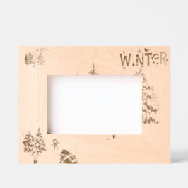 Picture Frame Geätzte Rahmen