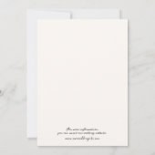 Picture Frames Hand Drawn Save The Date Card (Rückseite)