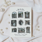 Picture Frames Hand Drawn Save The Date Card