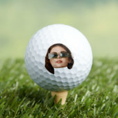 Picture Golf Ball, Golf Ball mit Gesicht, Foto (Insitu T-Shirt)