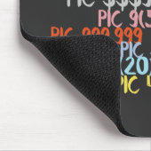 Picture-Klausel in der Cobol-Programmierung Mousepad (Ecke)