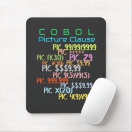 Picture-Klausel in der Cobol-Programmierung Mousepad