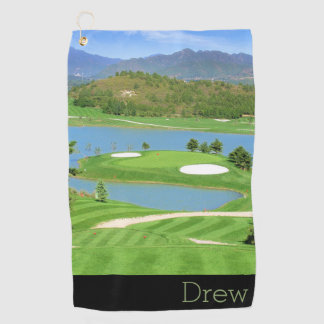 Picture Name Personalisiert Foto Golf Handtuch