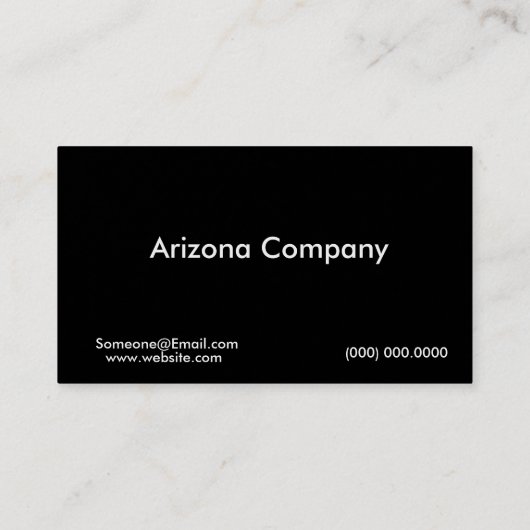 Picture Nature Wüste Bird Roadrunner Visitenkarte (Rückseite)