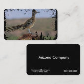 Picture Nature Wüste Bird Roadrunner Visitenkarte (Vorne/Hinten)