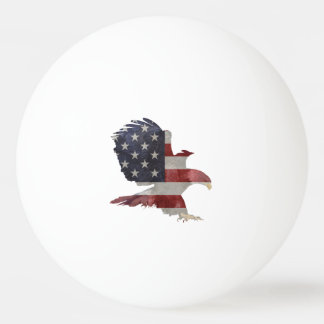 Picture of American flag with eagle usa eagle f Tischtennisball