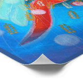 Picture of Animals, A fox and A Hare. Poster (Ecke)