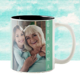 Picture perfect gift for Grandma Two-Tone Coffee M Zweifarbige Tasse
