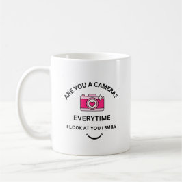 Picture Perfect Liebe Pink Camera Design Niedliche Kaffeetasse