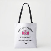 Picture Perfect Liebe Pink Camera Design Shoulder Tasche (Vorderseite)
