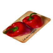 Picture Perfect Red Paprikaschoten Magnet (Linke Seite)