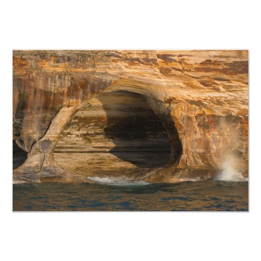 Picture Rocks NL höhle, Michigan Fotodruck (Vorne)