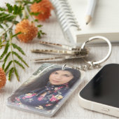 Picture Schlüsselanhänger, Custom Foto Geschenke,  Schlüsselanhänger (Vorderseite rechts)