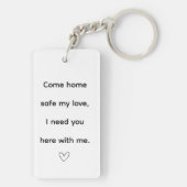 Picture Schlüsselanhänger, Custom Foto Geschenke,  Schlüsselanhänger (Rückseite)