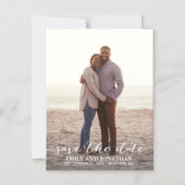 Picture Wedding Save the Date Magnete, ein Foto Magneteinladung (Vorderseite)