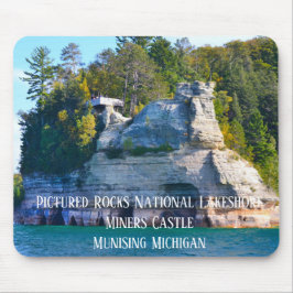 Pictured Rocks National Lakeshore Miners Castle Mousepad