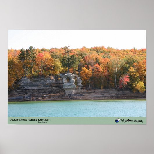 Pictured Rocks National Lakeshore Poster (Vorne)