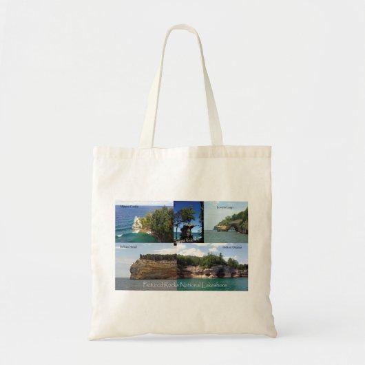 Pictured Rocks National Lakeshore tote Bag Tragetasche (Vorne)